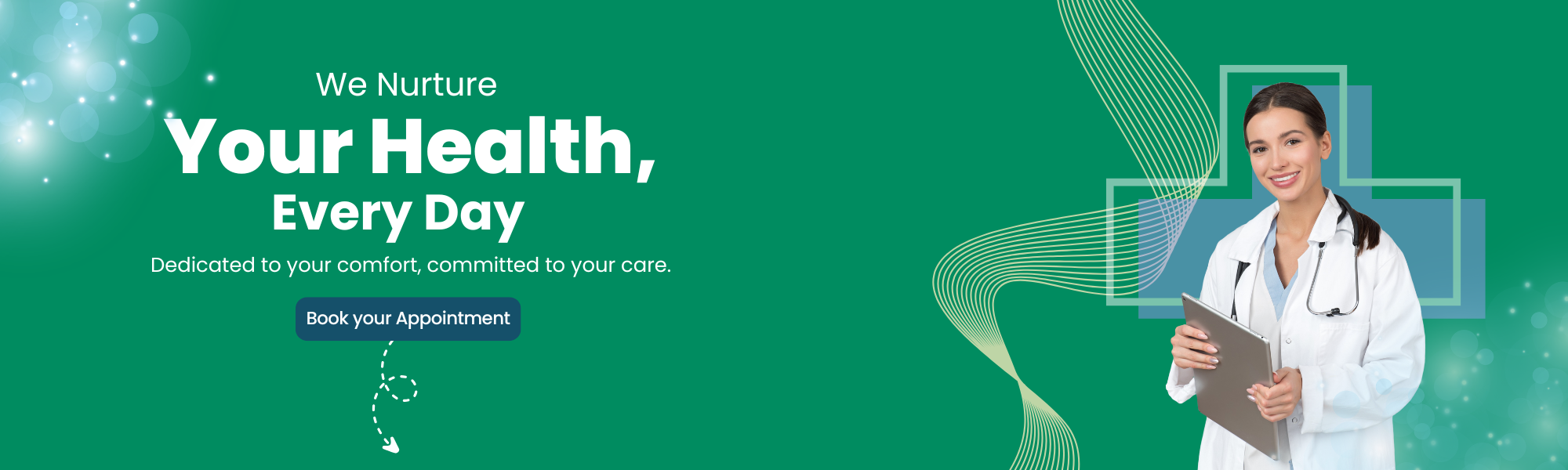 Doctor appointment hero banner