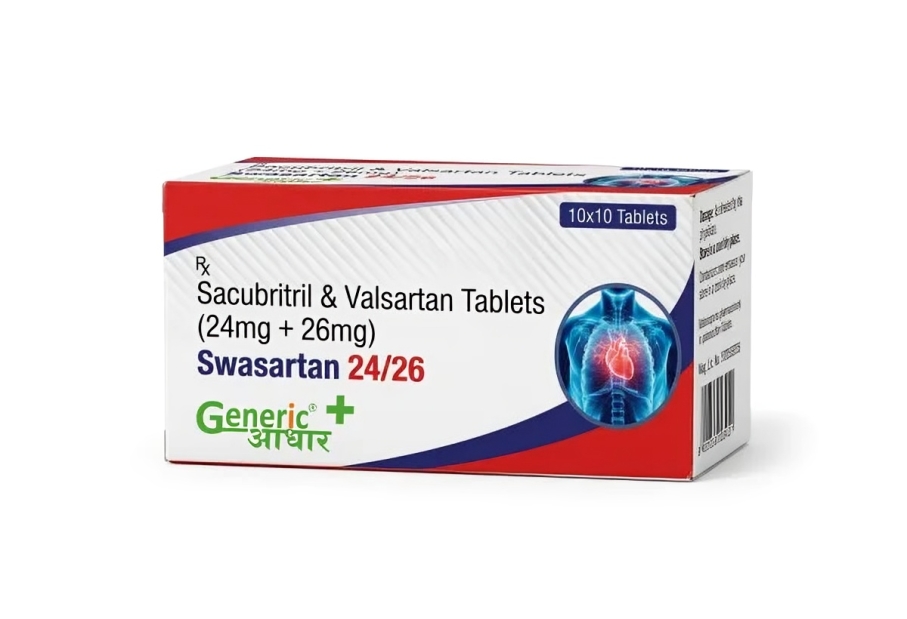 SACUBITRIL 24 MG + VALSARTAN 26 MG TABS