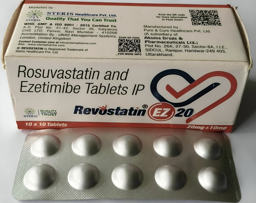 ROSUVASTATIN (20MG) & EZETIMIBE (10MG)