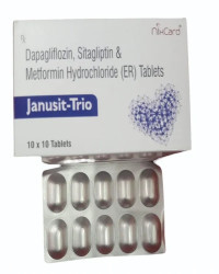 SITAGLIPTIN + DAPAGLIFLOZIN + METFORMIN HYDROCHLORIDE (ER) TABLETS