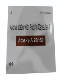 ATORVASTATIN (20MG) + ASPIRIN (150MG)