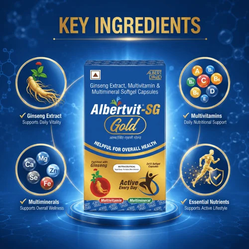 ALBERTVIT SG GOLD CAPSULE 15S