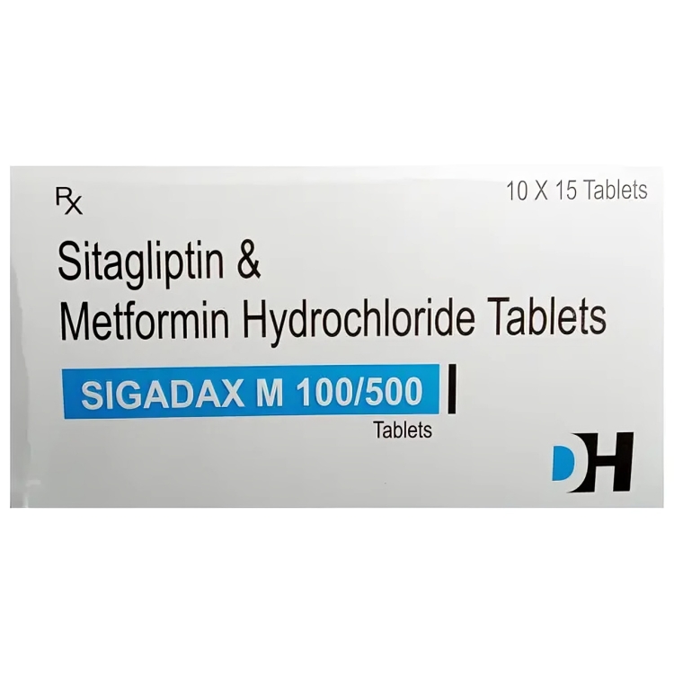 SITAGLIPTIN 100MG + METFORMIN 500MG