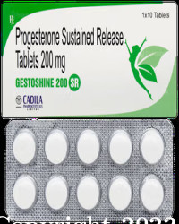 GESTOSHINE 200 SR TABLET