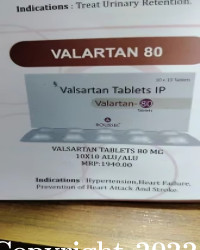 VALSARTAN TABLET IP 80 MG